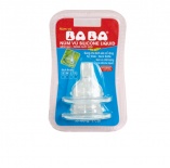 Núm vú em bé cổ rộng silicone (0638)