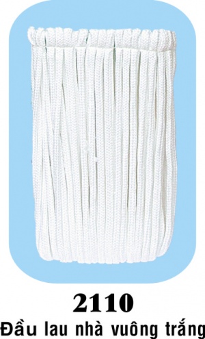 Đầu lau nhà vuông trắng - 2110