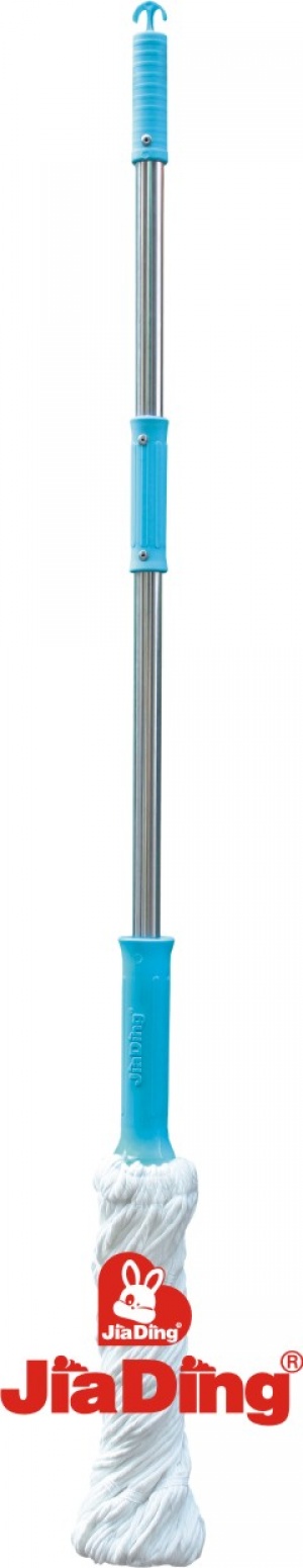 Cây lau Nhà Tròn Trắng Inox Tự Hãm - 2119