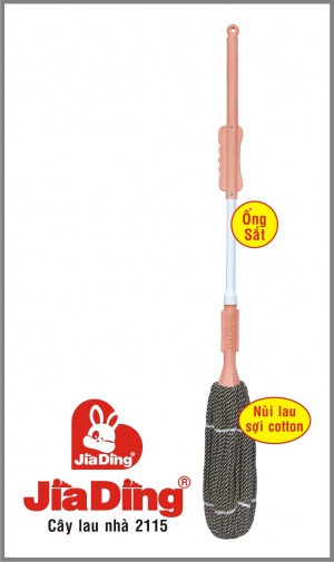 Cây Lau Nhà Tròn Màu Cán Sắt - 2115